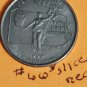 1999 quarter penn slice cut neck used circulated uncertified coins united states
