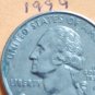 1999 quarter penn slice cut neck used circulated uncertified coins united states