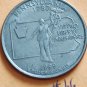 1999 quarter penn slice cut neck used circulated uncertified coins united states