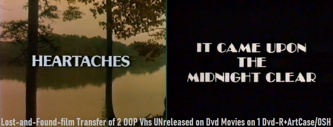 It Came Upon A Midnight Clear Mickey Rooney Annie Potts 80s duo~Heartaches,Margot Kidder~It Came Upon the Midnight