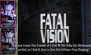 Fatal Vision 1984 Joe McGinnis Tv Movie Miniseries Dvd R