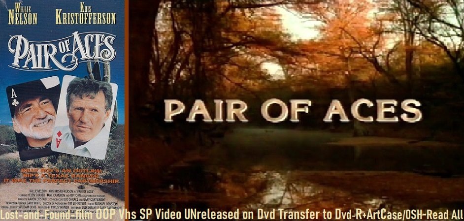 Pair of Aces~1990 Tv Movie~Dvd -R+ArtCase~Kris Kristofferson,Willie ...