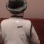 Old man and woman figurines