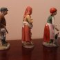 Lot of 3 Ceramic Figurines