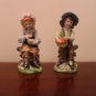 Boy and Girl Ceramic Figurines