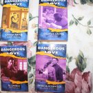 Dangerous to Love USA Romance Series Lot of 4 Novels