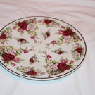 Decorative Plate Victorian Rose Formalities by Baum Bros. Fine Bohemian Porcelain