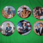Franklin Mint JFK Collectible Plate Collection Set of 6