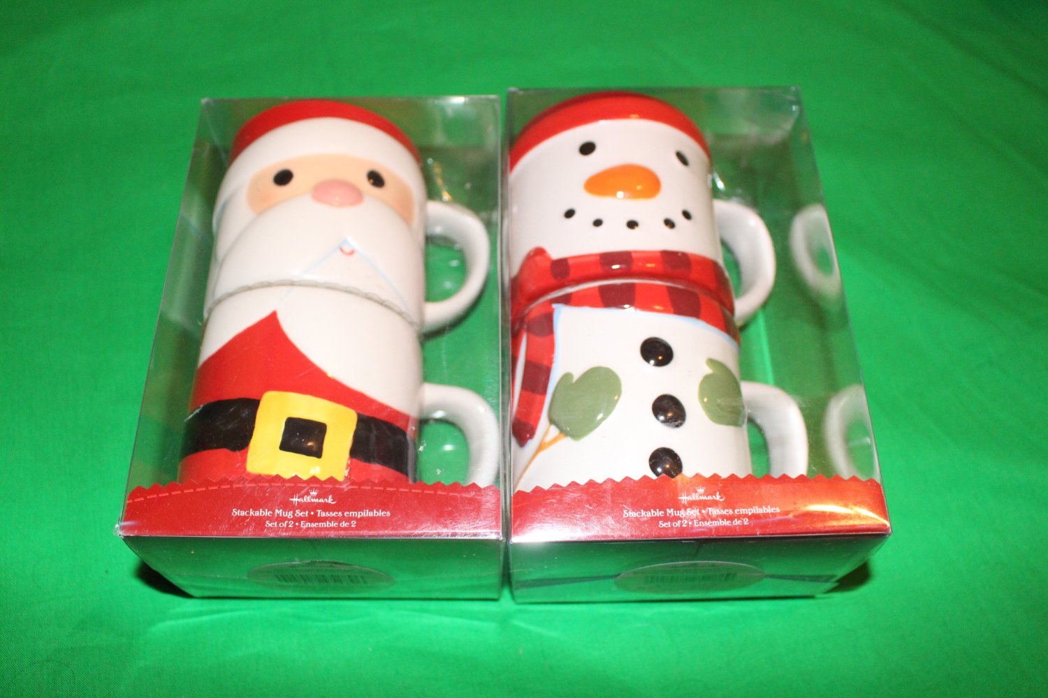 Hallmark Christmas Mugs Set of 4