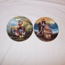 Hummel Collector Plates Gentle Friends Series Lot of 2