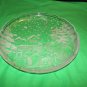 Crystal Clear Studios "Sleigh Bells" Glass Christmas Platter 14"