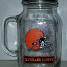 NFL Cleveland Browns Duckhouse 20 Ounce Mason Jar