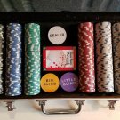 Poker Chip Set 300pc Chips Casino Aluminum Case Cards + additional 200pc set