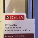 Delta Amaya 18 in. Towel Bar in SpotShield Brushed Nickel