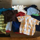 8 pieces of Kids cloth of  boys top t shirt,shirt ,jacket size 6 and 7