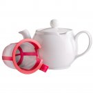 Chatsford Ceramic Teapot, White