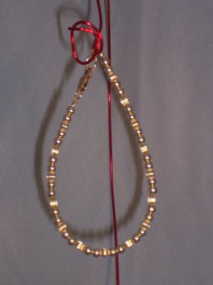 14kt beaded bracelet