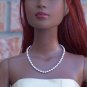 Silver pelline(ball) chain - Fashion Doll Jewelry