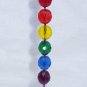 Rainbow suncatcher - stone lizard
