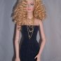 6 pc Gold floss necklace set - Fashion Doll Jewelry