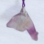 Rainbow Suncatcher - stone dolphin