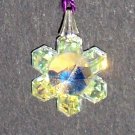 Rainbow suncatcher - Swarovski snowflake
