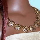 Gold Medallion set - Fashion Doll Jewelry