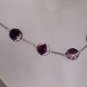 Two-tone purple glass "Tin Cup" style set