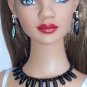 Reversible Black Daggers- Fashion Doll Jewelry