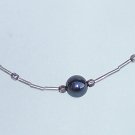Hemalyke and silver necklace set