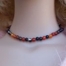 Brown stone choker - Fashion Doll Jewelry