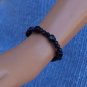 Black enamel cross and jet set - Fashion Doll Jewelry