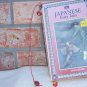 Book Floss - red beaded bookmark