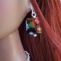 Millifiore pendant and earrings - Fashion Doll Jewelry