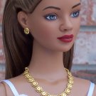 Gold Medallions set - BJD and Fashion Doll Jewelry