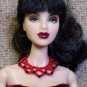 Red netted collar - Fashion Doll Jewelry