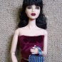 Blue stripe beaded purse - Fashion Doll Accessories