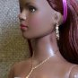 Beaded gold lariat - Fashion Doll Jewelry
