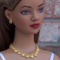 Gold Medallions set - BJD and Fashion Doll Jewelry
