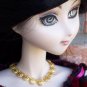 Gold Medallions set - BJD and Fashion Doll Jewelry