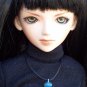 Blue stone pendant - BJD and Fashion Doll Jewelry