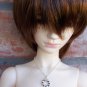 Sterling beaded circles - BJD and Fashion Doll Jewelry