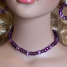 Deep Purple cat's eye set - Fashion Doll Jewelry