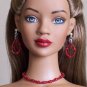 Ruby red jewelry set - Fashion Doll Jewelry