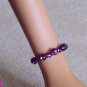 Amethyst glass bead jewelry set - Fashion Doll Jewelry