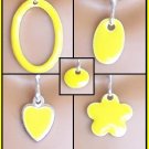 Yellow Easy switch pendant set - Fashion Doll Jewelry