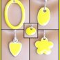 Yellow Easy switch pendant set - Fashion Doll Jewelry