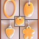 Orange Easy Switch pendant set - Fashion Doll Jewelry
