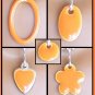Orange Easy Switch pendant set - Fashion Doll Jewelry