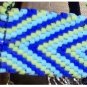 Blue zig-zag purse - Fashion Doll Accessories